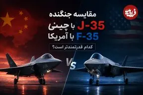 مقایسه جنگنده J-35 چینی با F-35 آمریکا؛ کدام قدرتمندتر است؟