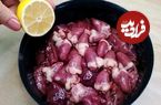 (ویدئو) نحوه درست کردن یک غذای ترکیه ای خوشمزه با 700 گرم دل و جگر مرغ