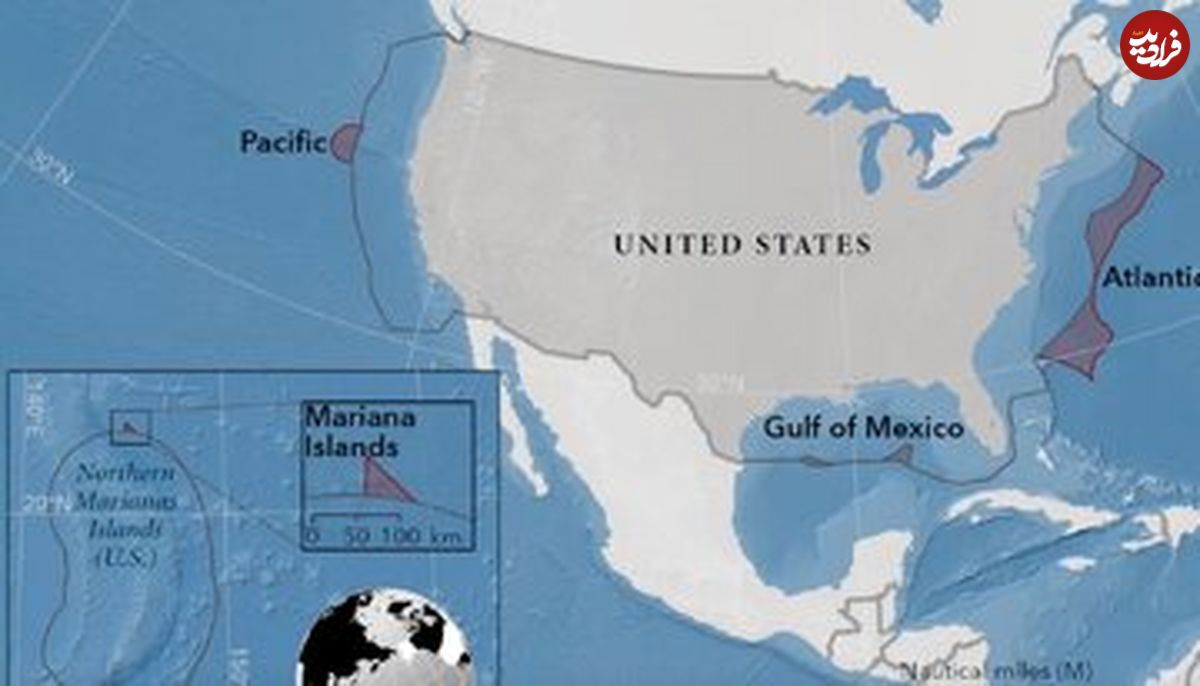 یک میلیون کیلومتر مربع به مساحت آمریکا اضافه شد