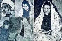 عکس؛ سفر در زمان؛ دختر نماینده مجلس برای طلاق از شوهرش ۱۰ ماه در مسجد تحصن کرد!