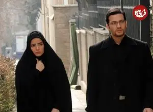 عکس| سفر زمان؛ «گلرخ و مرتضی» در پشت‌صحنه سریال «از یاد رفته»