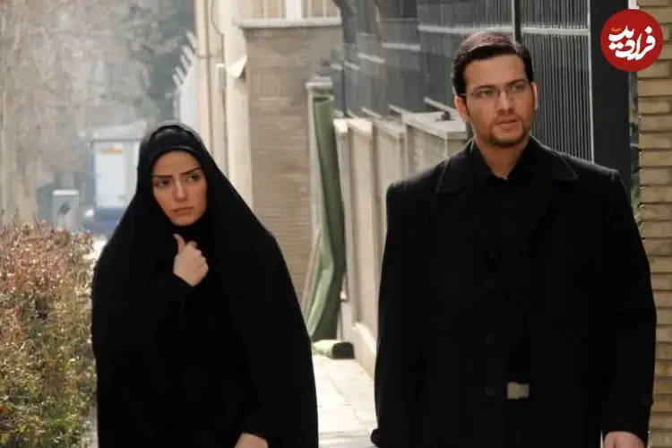 عکس| سفر زمان؛ «گلرخ و مرتضی» در پشت‌صحنه سریال «از یاد رفته»