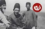 عکس| سفر زمان؛ عکس دسته‌جمعی «درباریان ناصرالدین شاه» در چمنزار