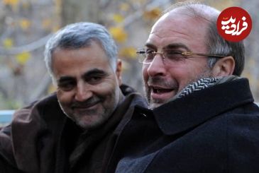 عکس؛ سفر به تاریخ؛ «محمدباقر قالیباف» در کنار «سردار سلیمانی و پدرش»
