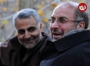 عکس؛ سفر به تاریخ؛ «محمدباقر قالیباف» در کنار «سردار سلیمانی و پدرش»