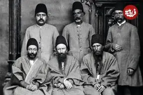 عکس| سفر زمان؛ ژست خاص «محمود خان صبا» ملک‌الشعرای دربار ناصرالدین شاه