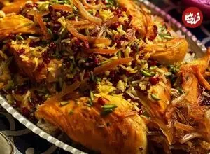 شیرین‌پلو ملوکانه؛ نگین درخشان مهمانی‌های رسمی