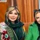 عکس| سفر زمان؛ «نیوشا ضیغمی» با گریم گربه‌ای در پشت‌صحنه «شهر گربه‌ها»
