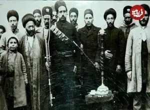 عکس| سفر در زمان؛ ستارخان و باقرخان در کنار یکدیگر