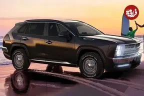 تصاویر؛ لباس کلاسیک شاسی‌بلند شورلت بر تن تویوتا راوفور در ژاپن!