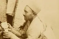 عکس| سفر زمان؛ تصویری از مردان ورق‌باز در دوران قاجار