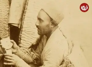 عکس| سفر زمان؛ تصویری از مردان ورق‌باز در دوران قاجار
