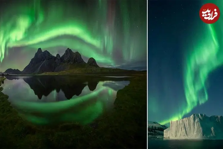 تصاویر؛ بهترین عکس‌ها از «شفق قطبی» در سال 2025