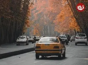 عکس| سفر به تاریخ؛ تصویری رنگی از خیابان ولیعصر تهران بعد آسفالت شدن؛ سال 1339