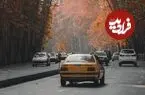 عکس| سفر به تاریخ؛ تصویری رنگی از خیابان ولیعصر تهران بعد آسفالت شدن؛ سال 1339