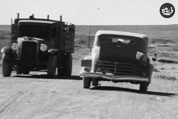 عکس| سفر زمان؛ تصویری از یک پاسگاه در جاده اصفهان به شیراز؛ بیش از 90 سال قبل