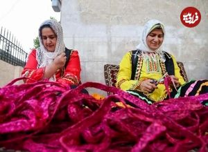 تصاویر؛ جادوی «لی» در دستان زنان گیلان