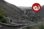 عکس| سفر زمان؛ مرد روستایی با قاطر در کوه‌های شمال تهران؛ 76 سال قبل