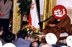 عکس؛ سفر در زمان؛ «هاشمی رفسنجانی در کنار رهبر انقلاب» در یک مراسم ختم؛ سال 75