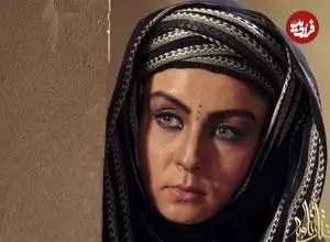 عکس| سفر زمان؛ «حدیث فولادوند» در اتاق گریم «مختارنامه»؛ 20 سال قبل