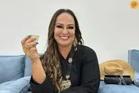 (تصاویر) شترسواری مادر نیمار در عربستان با عبا و نقاب