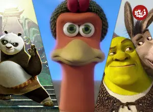 تصاویر| ۱۰ شخصیت برتر انیمیشن‌های DreamWorks