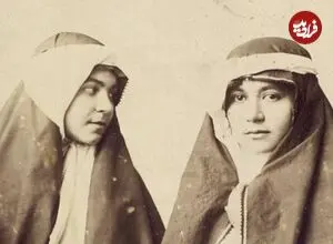 عکس| سفر زمان؛ عکس آتلیه‌ای دختران جوان ایرانی در دوران قاجار