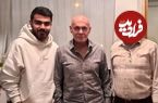 عکس| سفر در زمان؛ «جهانبخش سلطانی» در کنار «جمشید هاشم پور»؛ سال 74