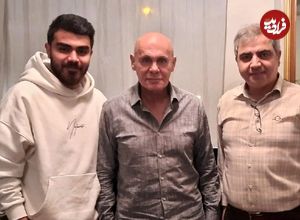 عکس| سفر در زمان؛ «جهانبخش سلطانی» در کنار «جمشید هاشم پور»؛ سال 74