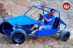 ببینید| فرآیند تماشایی ساخت یک خودروی آفرود دست ساز به روش استاد اندونزیایی