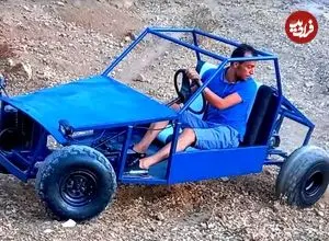 ببینید| فرآیند تماشایی ساخت یک خودروی آفرود دست ساز به روش استاد اندونزیایی