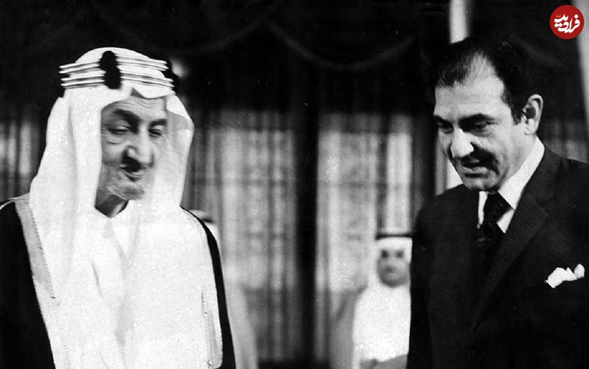 عکس؛ سفر در زمان؛ «اردشیر زاهدی و سفیر آمریکا در ایران» در یک مهمانی؛ دهه 40