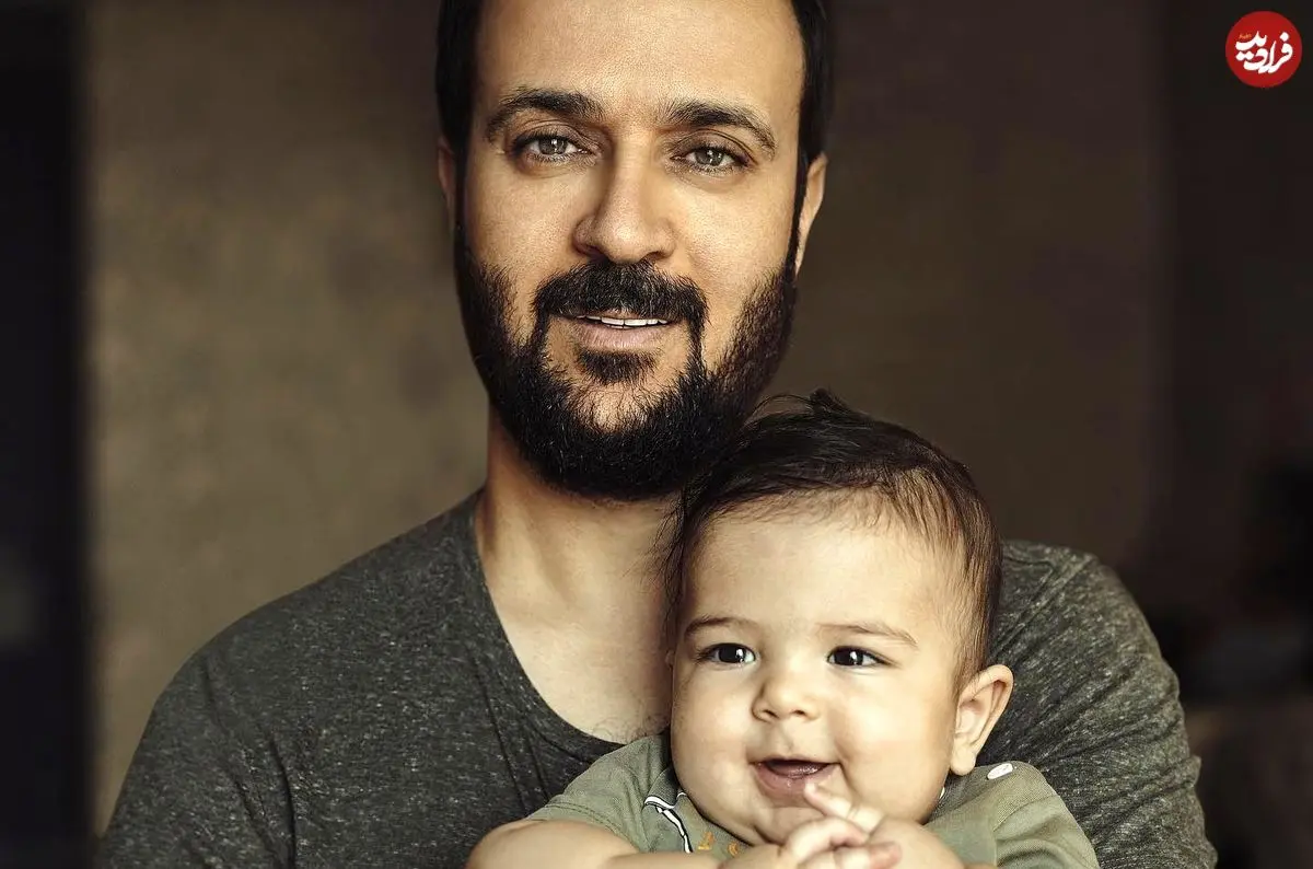 عکس| سفر در زمان؛ چهره «نیک» پسر احمد مهرانفر بعد 4 سال در 5 سالگی