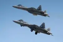 سوخو ۵۷ از مرز روسیه عبور کرد