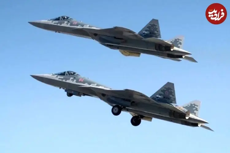 سوخو ۵۷ از مرز روسیه عبور کرد