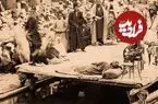 عکس| سفر به تهران قدیم؛ منظرۀ جالب یک «تعزیۀ روحوضی» در تهران دوران قاجار
