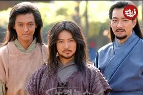 عکس| سفر زمان؛ چهرۀ «جانگ بوگو» (امپراتور دریا) در 31 سالگی در مراسم عروسی‌اش