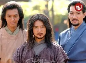 عکس| سفر زمان؛ چهرۀ «جانگ بوگو» (امپراتور دریا) در 31 سالگی در مراسم عروسی‌اش