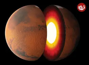 راز داغی درون مریخ؛ نیم‌کره جنوبی صدها درجه گرم‌تر است