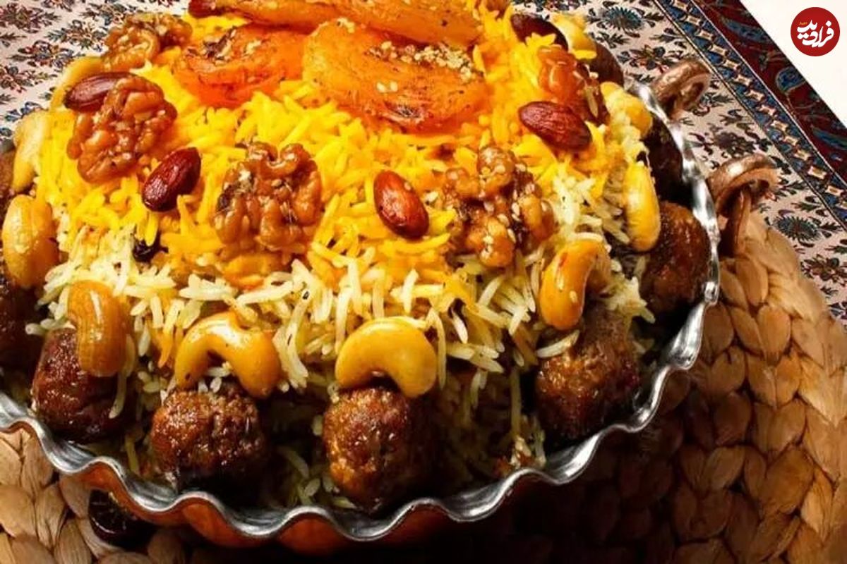 طرز تهیه گردو پلو به روش اصیل شهر کرد