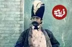 عکس| سفر زمان؛ تصویر کمتردیده‌شده «ناصرالدین شاه و ملیجک» روی پلکان عمارت «خوابگاه»