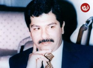 عکس| سفر در زمان؛ «قصی صدام حسین» به همراه پدرش در میان افسران ارشد در بغداد؛ سال 1381