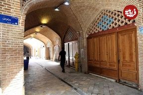 عکس؛ خانه پلاک ۱۷ پامنار؛ می‌خواهد اصیل بماند اما درب آن نمی‌گذارد!