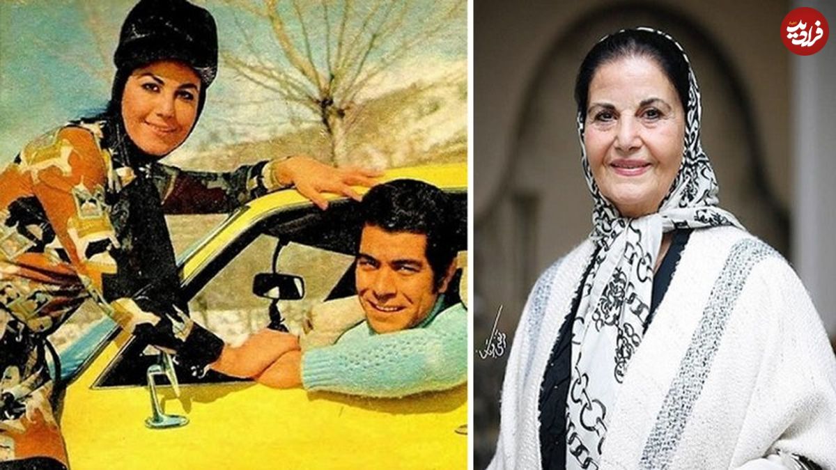 عکس| سفر در زمان؛ «پوری بنایی» در کنار «جنید آرکین» در یک فیلم ترکیه ای؛ سال 56