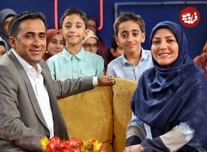 عکس| سفر در زمان؛ «المیرا شریفی مقدم» مجری تلویزیون در کودکی و در آغوش پدرش؛ دهه 60