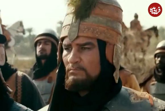عکس؛ سفر به تاریخ؛ بازیگر نقش «مصعب بن زبیر» (مختارنامه) در بیت رهبری؛ سال 1395