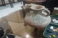کشف شی‌ء سفالی دوران قاجار در رودسر