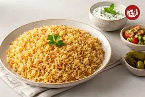 طرز تهیه بلغور پلو با رشته؛ یک غذای مقوی با بافت متفاوت