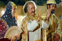 عکس| سفر در زمان؛ «فاطمه هاشمی و سعید پیردوست» در پشت صحنه سریال شب های برره؛ سال 84 