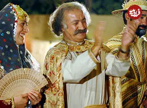 عکس| سفر در زمان؛ «فاطمه هاشمی و سعید پیردوست» در پشت صحنه سریال شب های برره؛ سال 84 